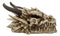 Ebros Smoking Nostrils and Eyes Skeleton Dragon Skull Incense Stick Burner Box