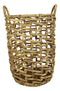 Western Farmhouse Stylish Hand Woven Nesting Storage Wicker Baskets Set Of 5