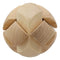 Ebros Frank Lloyd Wright Soccer Ball 3D Block Mini Puzzle 2.75" Height Wooden Puzzles