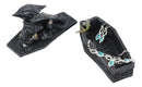 Celtic Knotwork Mythical Alchemy Dragon On Coffin Decorative Trinket Jewelry Box