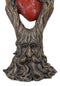 Wicca Spirit God Celtic Greenman Ent Holding Red Human Anatomy Heart Figurine