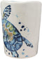 Ebros Blue And White Sea Turtle Ceramic Dinnerware (Drinking Cup Mug, 1 PC)