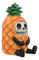 Ebros Furrybones Skeleton Fruity Pina Tropical Pineapple Figurine 3.25"H