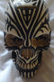 Tribal Tattoo Haka Warrior Maori Skull Money Bank Statue Ossuary Gothic Skeleton