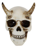 Small Goat Horned Demon Skull Statue Hell Spawn Skeleton Inferno Imp Figurine