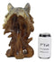 Ebros Large Wildlife Woodlands Gray Wolf Bust Statue 10.75" Tall Wolf Head Sculpture