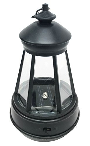 Ebros Plastic Solar Hanging LED Lantern Decorative Replacement For Garden Light Statues