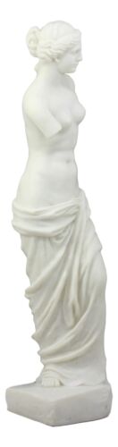 Large Classical Greek Goddess Venus De Milo Figurine 17.5"H Louvre Museum Decor