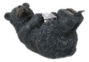 Western Rustic Forest Black Bear Lounging Scotch Tape Holder Dispenser Figurine