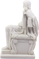 Ebros Supreme Court Contemplation of Justice & Authority of Law Figurine Bookend
