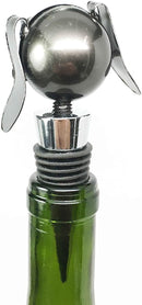 Beagle Dog Kitchen Wine Bottle Topper Stopper Metal Rubber Cork Accessories