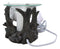 Ebros White Wolf Howling Electric Oil Burner Tart Warmer Statue Night Light