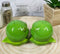 For The Love Of Vegetables 2 Green Peas In A Pod Kissing Salt Pepper Shakers Set