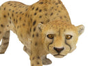 Large 49" Long Lifelike Safari Lightning Predator Prowling Cheetah Statue Decor
