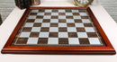 Ebros Large 19" by 19" Wooden Chess Board With Chocolate Wood Borders Gaming