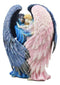 Sheila Wolk Art Day Surrendering Unto Night Celestial Angels Statue 9.5"H