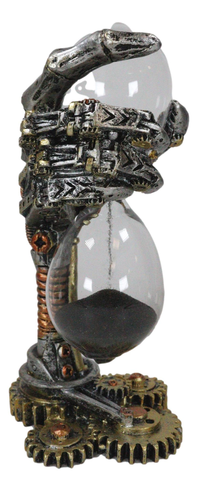 Steampunk Chronambulator Time Warp Machine With Painted Clockwork Desktop  Clock 