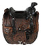 Set Of 2 Rustic Western Cowboy Horse Saddle Money Coin Savings Piggy Banks