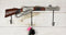 Rustic Western Country Hunter Vertical Barreled Shotgun 3-Peg Wall Hooks Plaque