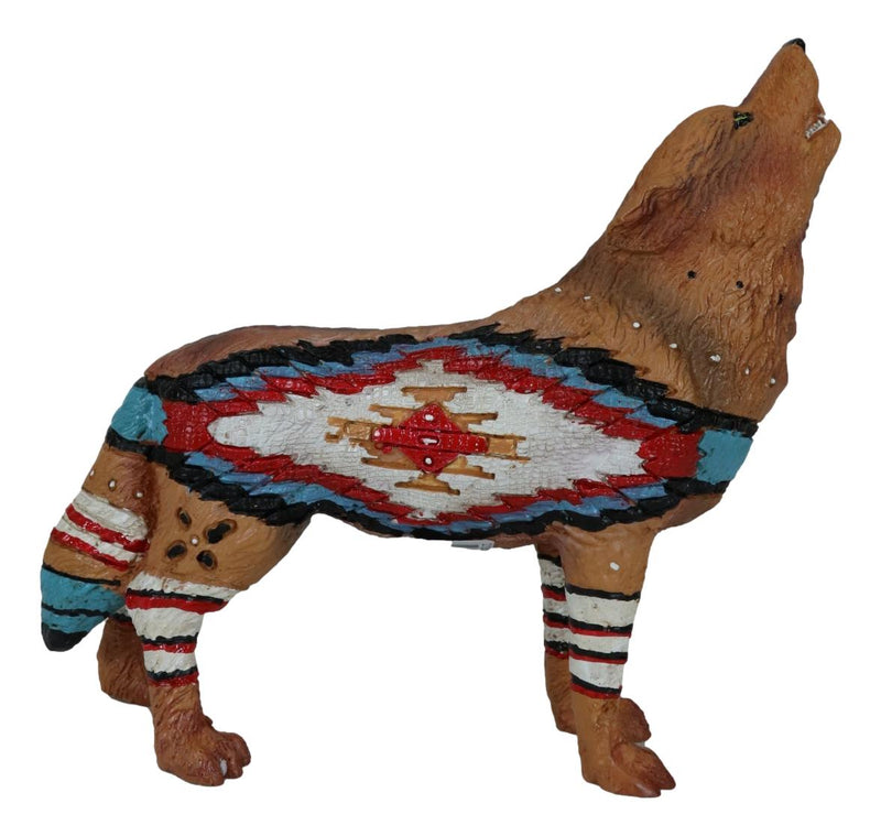 The Wolf Spirit Collection Totem Wolfpack Figurine Howling Wolf 6.25"L