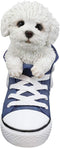 Ebros 'Paw-Star' Pups Puppy Bichon Frise Dog in Sneaker with Glass Eyes Figurine