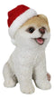 Christmas Boo The World's Cutest Pomeranian Dog Statue Pet Pal Dogs Collectible