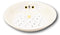 Pack Of 4 White Whimsical Owl Ceramic Salad Entree Deep Plates Or Shallow Bowls