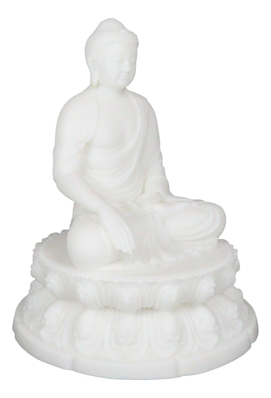 Enlightenment Buddha Shakyamuni Sitting In Royal Meditation Pose Zen Figurine