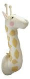 Ebros Fiona Walker England Handmade Organic Girl Giraffe Head Wall Decor Large 26.5"H