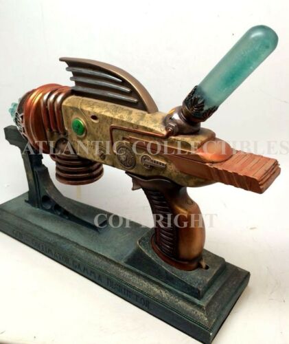 Ebros 12 Inch Steampunk Themed Hand Gun with Stand Statue Figurine