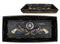 Ebros Rustic Cowboy Dual Revolver Six Shooter Western Star & Ropes Jewelry Dish Tray