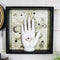 All Seeing Eye Fortune Teller Chirology Palmistry Hand Palm Wall Decor W/ Frame