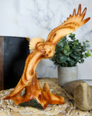 Ebros American Wildlife Nature Aerial King Of The Sky Soaring Bald Eagle Statue