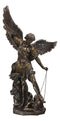 Life Sized Saint Michael The Archangel Slaying Lucifer Satan Statue 70"H Decor