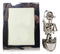 Ebros Marine Fisherman Metal Sculpture 5"X7" Picture Frame Vertical Horizontal Display