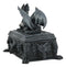 Celtic Knotwork Alchemy Dragon Guarding The Saint George Tomb Decorative Box 7"L