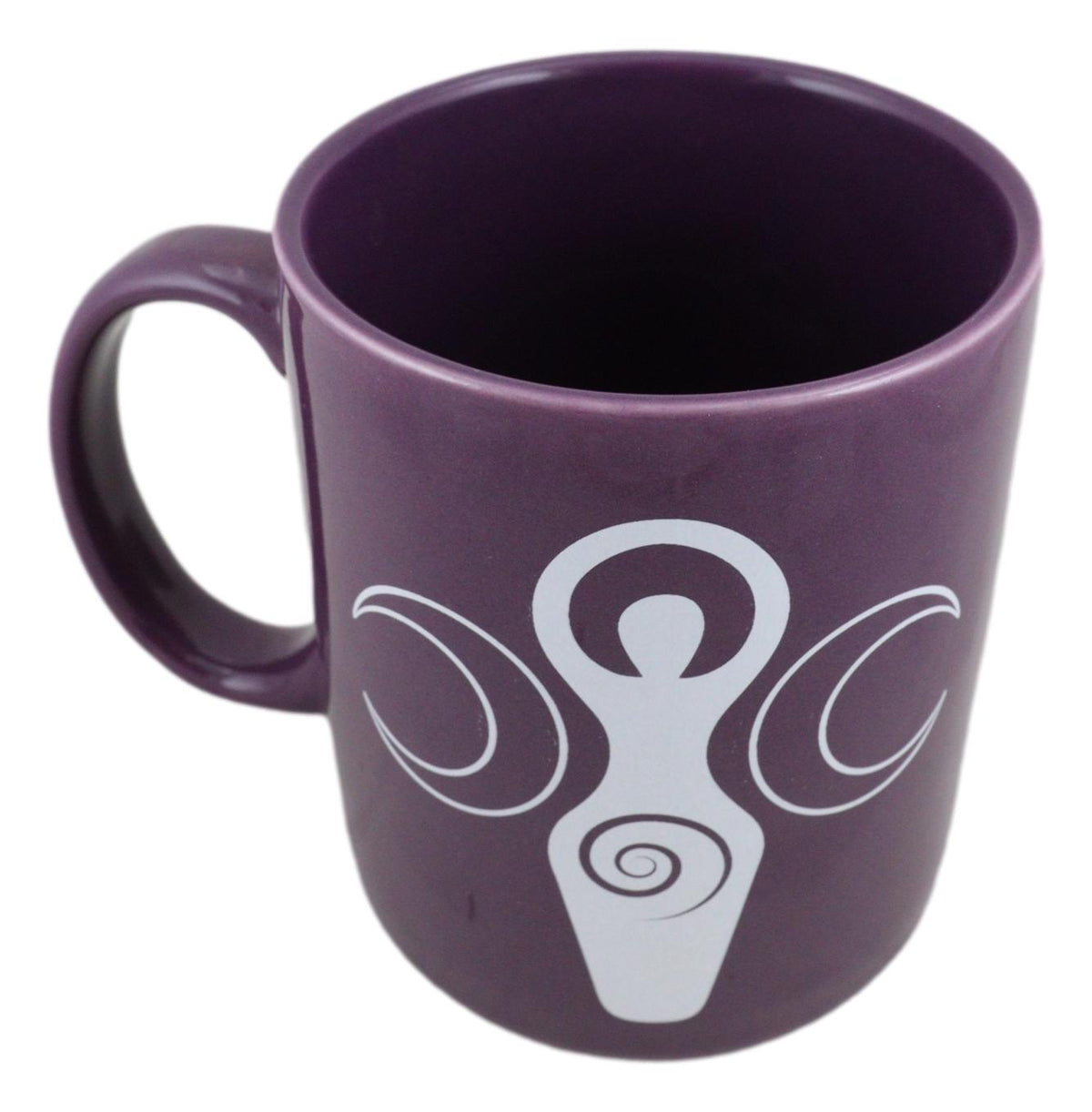 Pack Of 2 Wicca Triple Moons Spiral Goddess Bone China Coffee Mug Cups 12oz