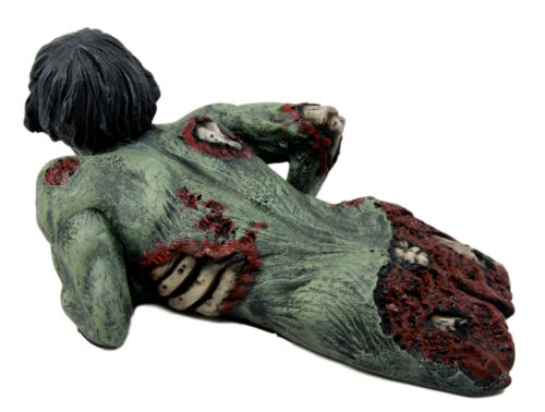 Ebros Zombie Walking Undead Severed Body Peeling Flesh Figurine Door Stopper
