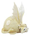 October Birthstone Dragon Egg Statue Opal Gem Birthday Dragon Hatchling Figurine