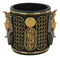 Egyptian King Tut Pharaoh Pen Holder 4"H Tutankhamun Bust Stationery Organizer