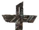 Rustic Country Farmhouse Western Multi Layer Faux Plank Wood Collage Wall Cross