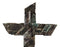 Rustic Country Farmhouse Western Multi Layer Faux Plank Wood Collage Wall Cross