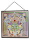 Frank Lloyd Wright Imperial Hotel Peacock Rug Stained Glass Wall Desktop Plaque