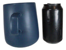 Blue Porcelain Coffee Maker Carafe Pot With Pour Over Dripper Filter Cup Set