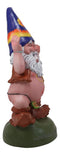 Ebros Free Spirited Hippie Garden Old Mr Gnome Statue Happiness Is Home Grown