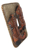 Set of 2 Rustic Western Cowboy Boots Faux Wood Wall Single Toggle Switch Plates