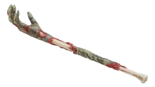 Ebros Gory Zombie Back Scratcher Figurine 15"L Undead Walker Bone Hand Arm Replica - Ebros Gift