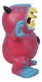 Underbedz Bellye Scary Tie Dye Cyclops Eye In Belly Sharp Fangs Monster Figurine