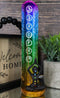 Ebros Gift Rainbow Spiral Goddess Feminine Incense Stick Burner (Upright Pose)