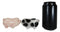 Ceramic Animal Farm Porky Pigs Lover Couple Kissing Salt Pepper Shakers Set